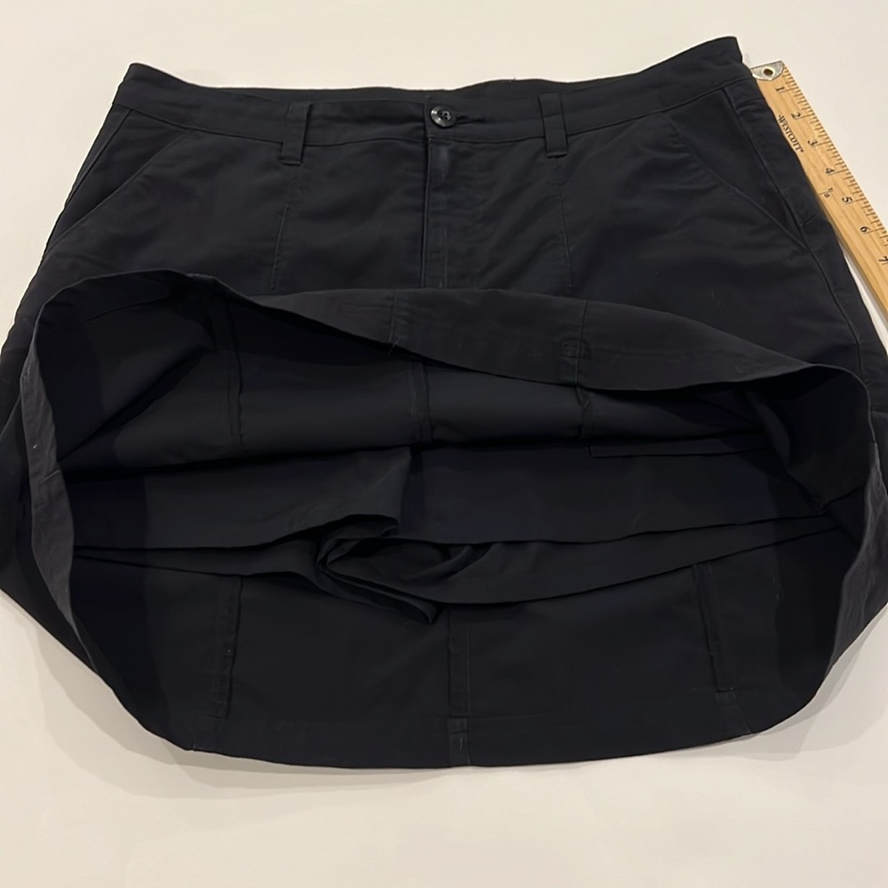 Patagonia W's Inter-Continental Hideaway black Skirt size 10 - Picture 6 of 7